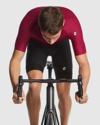 ASSOS MILLE GT JERSEY C2 EVO STAHLSTERN BOLGHERI RED Maillot vélo pas cher
