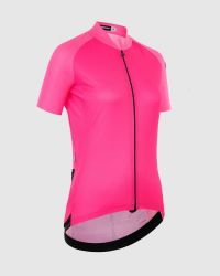 ASSOS UMA GT JERSEY C2 EVO STAHLSTERN FLUO PINK Maillot vélo pas cher