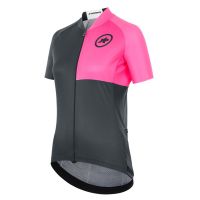 ASSOS UMA GT JERSEY C2 EVO STAHLSTERN FLUO PINK Maillot vélo pas cher