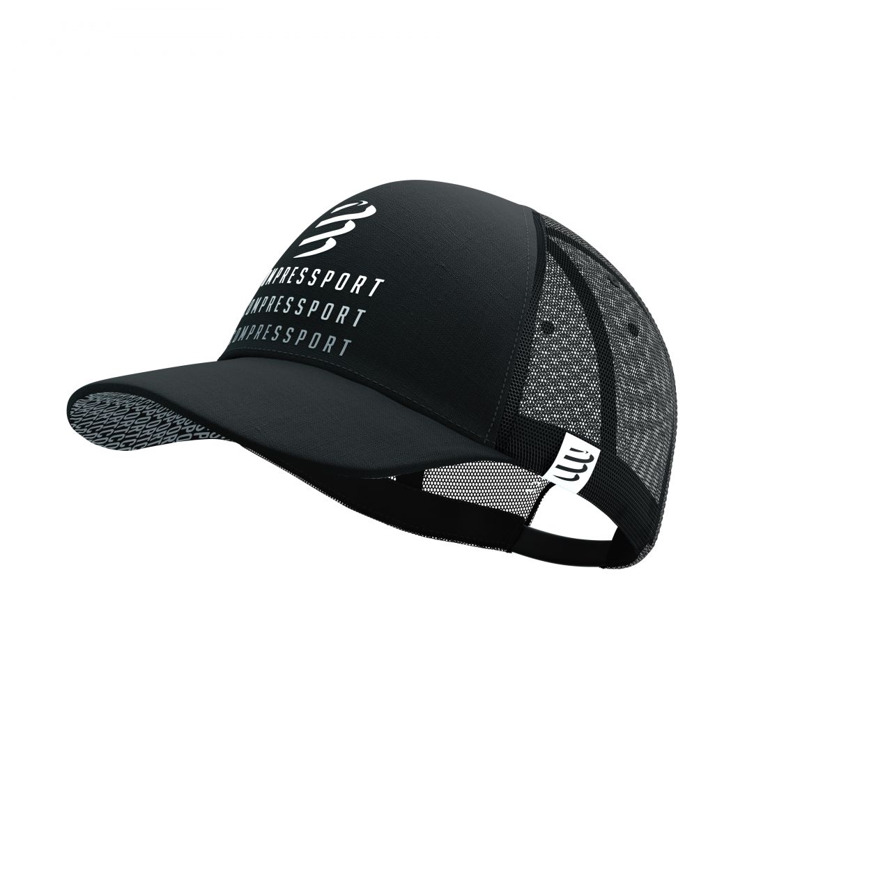 COMPRESSPORT TRUCKER CAP BLACK EDITION Casquette running