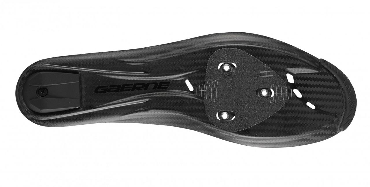Chaussures Cyclisme Route Gaerne G.Tornado - Noir Mat, Pointure 40 (6.5 UK/US), Carbone