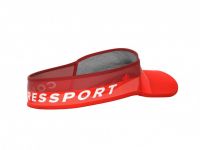 COMPRESSPORT VISOR ULTRALIGHT RED Visière running pas cher