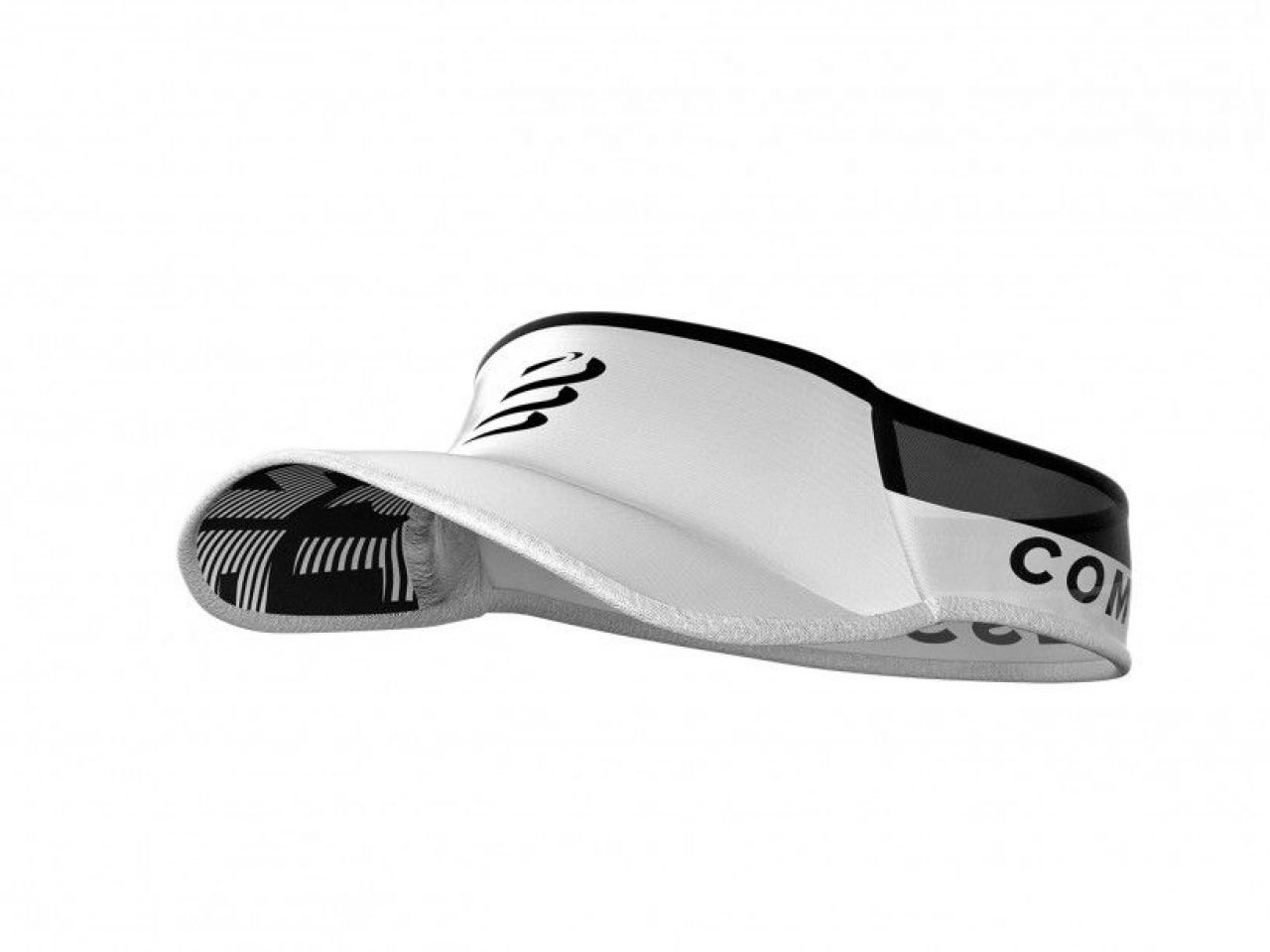 COMPRESSPORT VISOR ULTRALIGHT WHITE Visière running