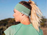 COMPRESSPORT HEADBAND ON/OFF CREME DE MENTHE Bandeau été pas cher