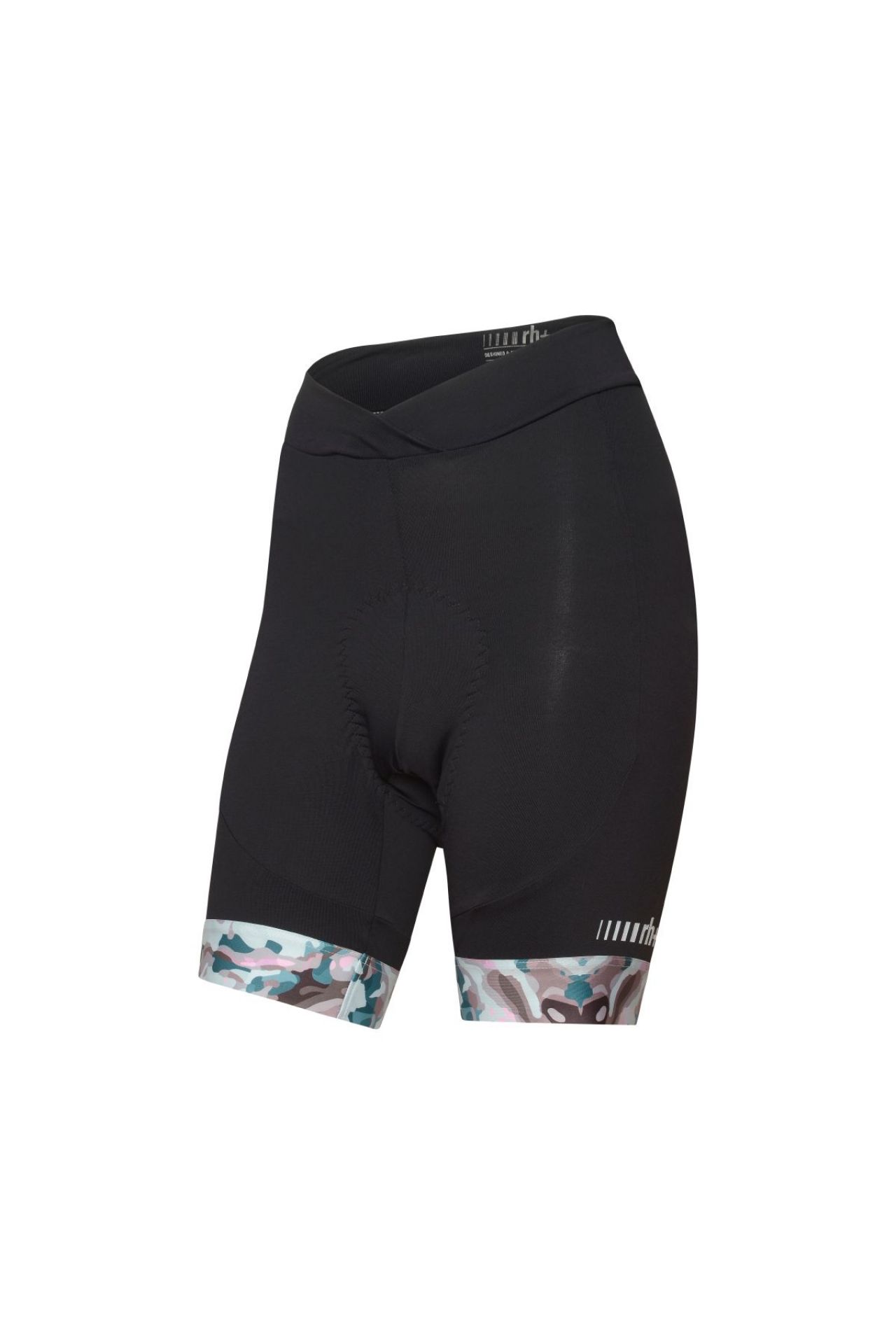 ZERO RH NEW ELITE W SHORT BLACK ET MACHA   Cuissard de cyclisme femme