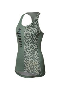ZERO RH FASHION LOGO W TANK SAFARI PRETENDERS Maillot vélo été femme
