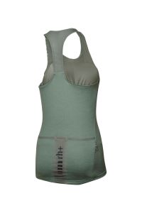 ZERO RH FASHION LOGO W TANK SAFARI PRETENDERS Maillot vélo été femme pas cher