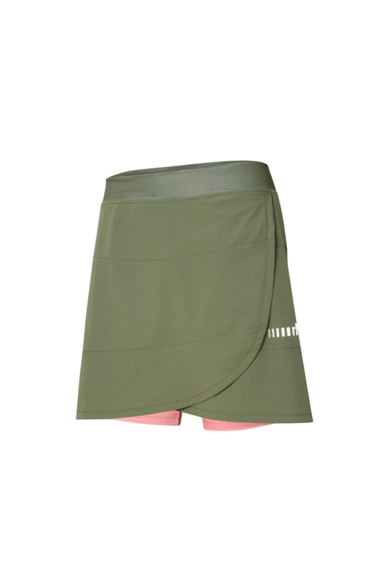 ZERO RH ALL ROAD W SKIRT ARMY ET SALMON Jupe de cyclisme femme