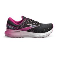 BROOKS GLYCERIN 20 BLACK ET FUCHSIA Chaussures de running pas cher