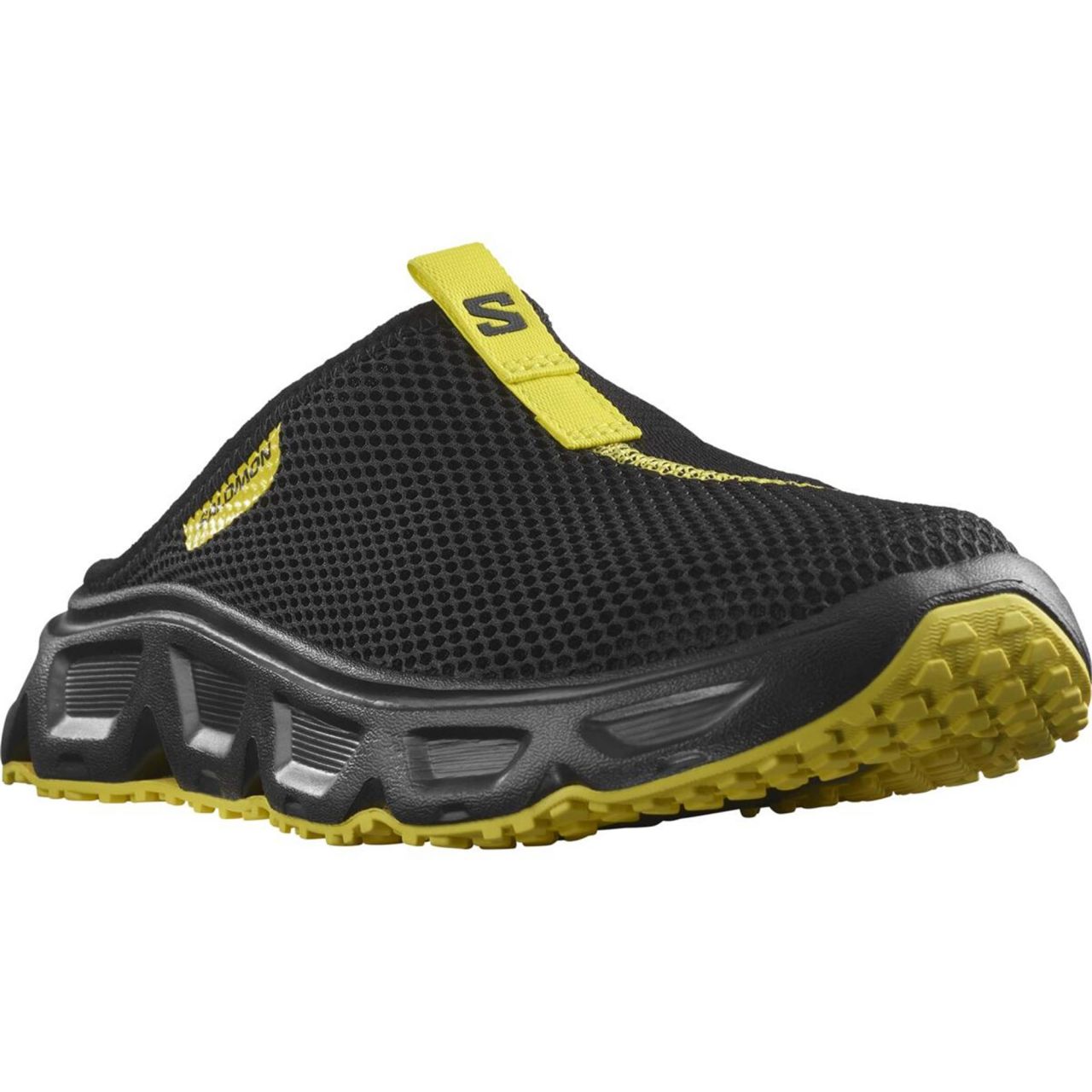 SALOMON RX SLIDE 6.0 BLACK ET YELLOW Chaussures detente