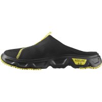 SALOMON RX SLIDE 6.0 BLACK ET YELLOW Chaussures detente pas cher