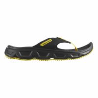 SALOMON RX BREAK 6.0 BLACK ET YELLOW Tongs de récuperation Salomon pas cher