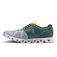 ON RUNNING CLOUD 5 OLIVE ET ALLOY Chaussures detente pas cher