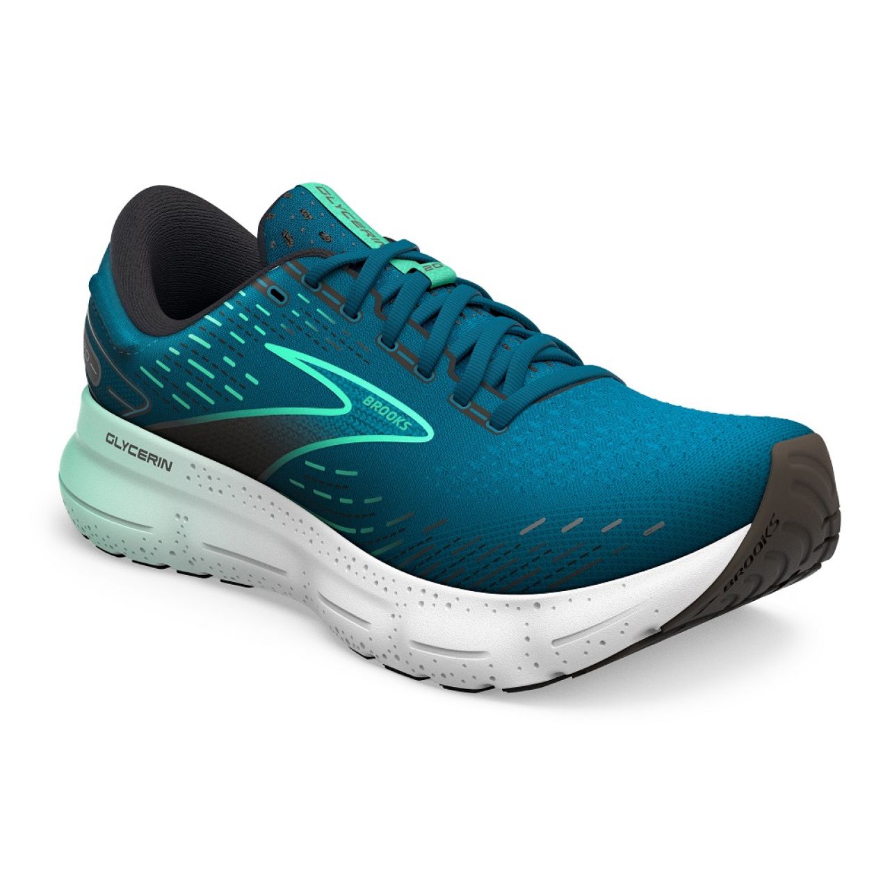 BROOKS GLYCERIN 20 MOROCCAN  BLUE ET NAVY  Chaussures de running