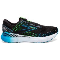 BROOKS GLYCERIN GTS 20 BLACK ET HAWAIIAN OCEAN Chaussures de running pas cher
