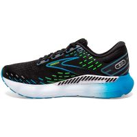 BROOKS GLYCERIN GTS 20 BLACK ET HAWAIIAN OCEAN Chaussures de running pas cher