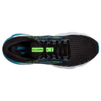 BROOKS GLYCERIN GTS 20 BLACK ET HAWAIIAN OCEAN Chaussures de running pas cher