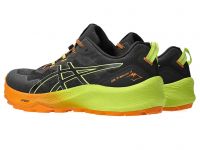 ASICS GEL TRABUCO 11 BLACK ET NEON LIME  Chaussures de trail pas cher