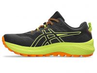 ASICS GEL TRABUCO 11 BLACK ET NEON LIME  Chaussures de trail pas cher