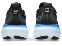 ASICS GEL NIMBUS 25 BLACK ET GLOW YELLOW  Chaussure running asics pas cher