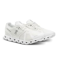 ON RUNNING CLOUD 5  UNDYED WHITE Chaussures de running pas cher