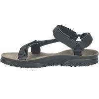 LIZARD SANDALES SUPER HIKE PLAIN BLACK Sandales de Randonnée pas cher