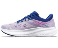 SAUCONY RIDE 16 MAUVE INDIGO Chaussures running pas cher