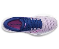 SAUCONY RIDE 16 MAUVE INDIGO Chaussures running pas cher