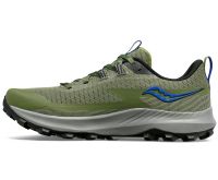 SAUCONY PEREGRINE 13 GLADE ET BLACK  Chaussures de trail pas cher