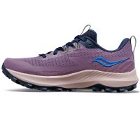 SAUCONY PEREGRINE 13 HAZE ET NIGHT  Chaussures de trail saucony femme pas cher