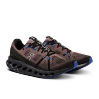 ON RUNNING CLOUDSURFER BLACK ET COBALT Chaussures de running pas cher