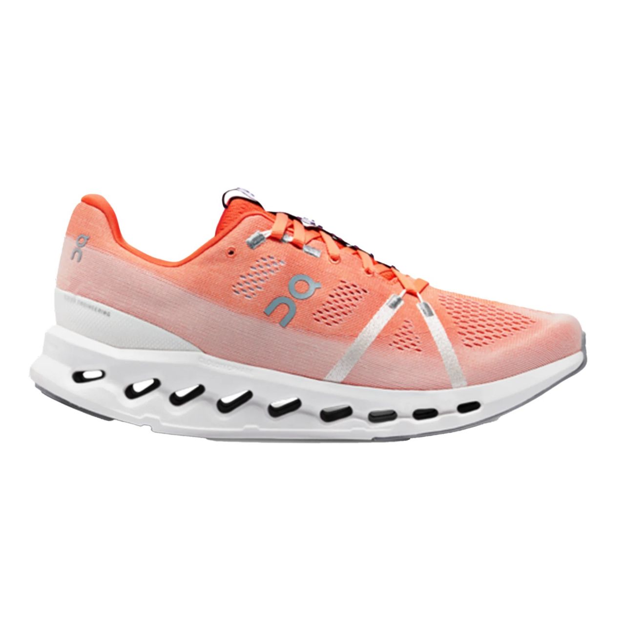 ON RUNNING CLOUDSURFER FLAME ET WHITE Chaussures de running