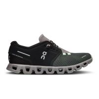 ON RUNNING CLOUD 5 BLACK ET LEAD Chaussures de running