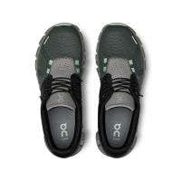 ON RUNNING CLOUD 5 BLACK ET LEAD Chaussures de running pas cher