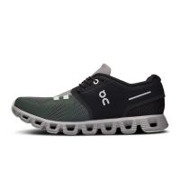 ON RUNNING CLOUD 5 BLACK ET LEAD Chaussures de running pas cher