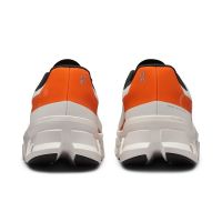ON RUNNING CLOUDMONSTER UNDYED WHITE ET FLAME Chaussures de running pas cher