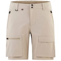 BULA HIKE SOFTSHELL SHORTS CHALK Short de randonnée