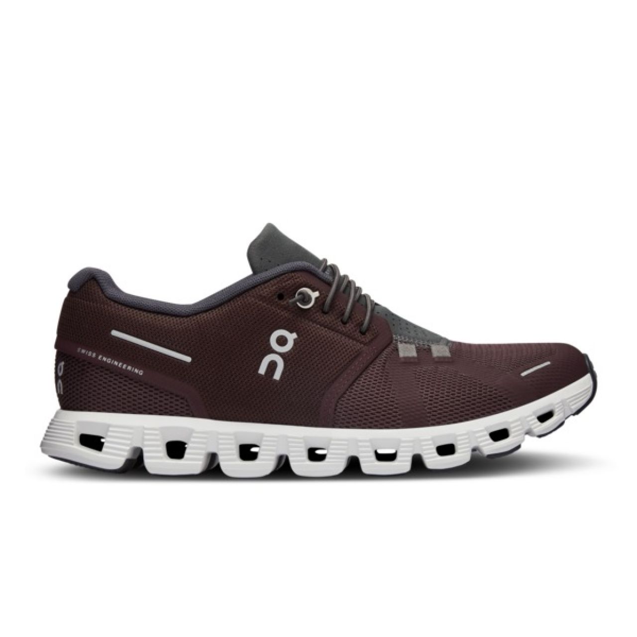 ON RUNNING CLOUD 5 MULBERRY ET ECLIPSE Chaussures de running