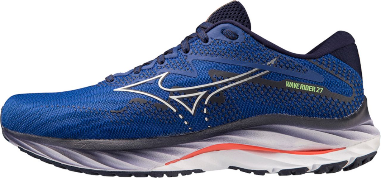 MIZUNO WAVE RIDER 27 BLEUE Chaussures de running