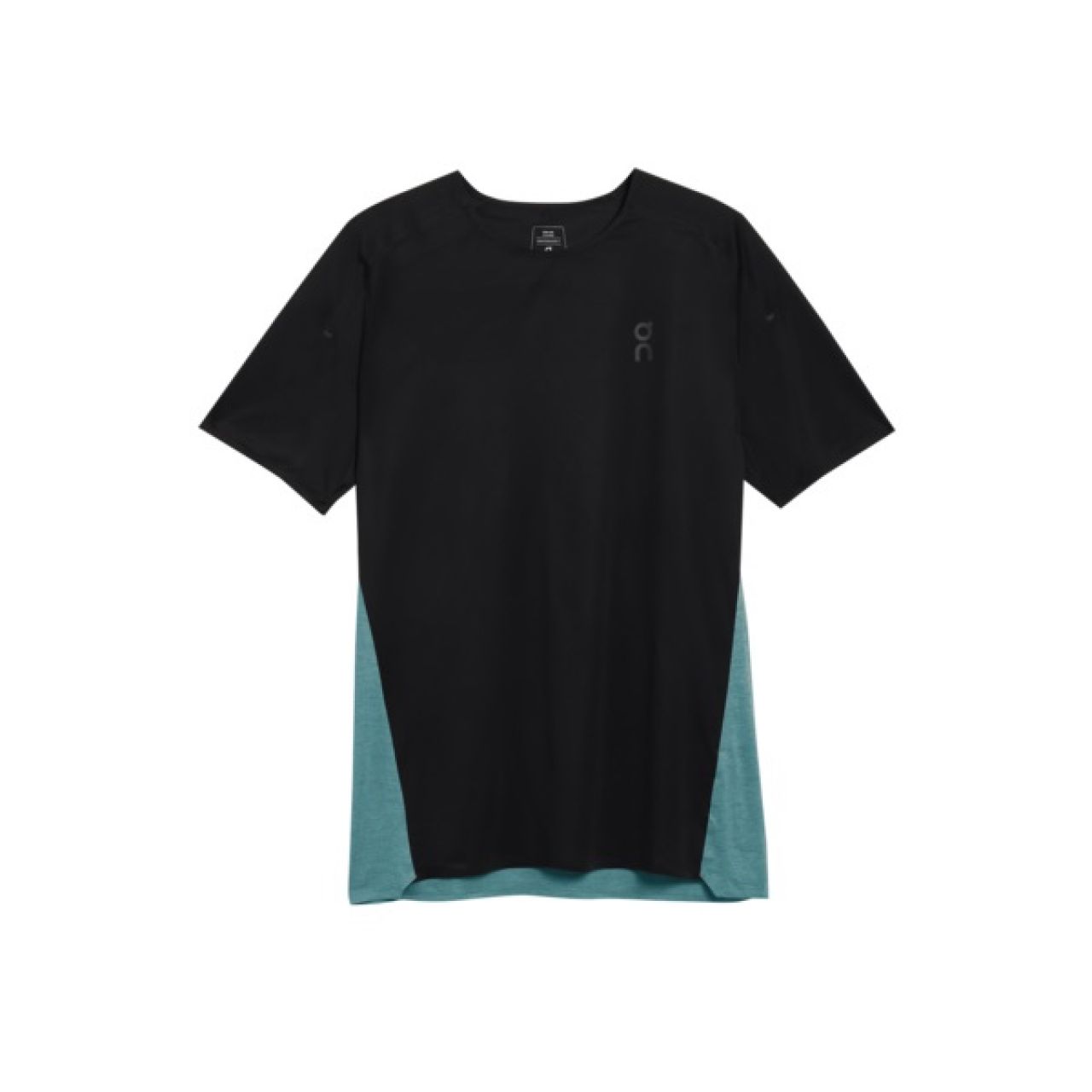 ON RUNNING PERFORMANCE TEE BLACK WASH Tee shirt running