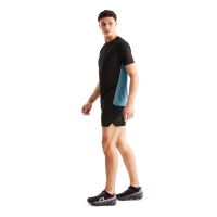 ON RUNNING PERFORMANCE TEE BLACK WASH Tee shirt running pas cher