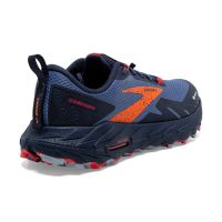 BROOKS CASCADIA 17 GTX NAVY ET BITTERSWEET Chaussures de trail pas cher