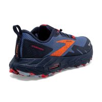 BROOKS CASCADIA 17 GTX NAVY ET BITTERSWEET Chaussures de trail pas cher