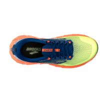 BROOKS CASCADIA 17 GREEN ET FIRECRACKER Chaussures de trail pas cher