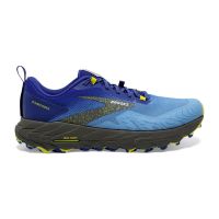 BROOKS CASCADIA 17 BLUE ET SURF THE WEB Chaussures de trail pas cher