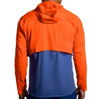 BROOKS HIGH POINT WATERPROOF JACKET AEGAN ET BRIGHT ORANGE Veste  etanche pas cher