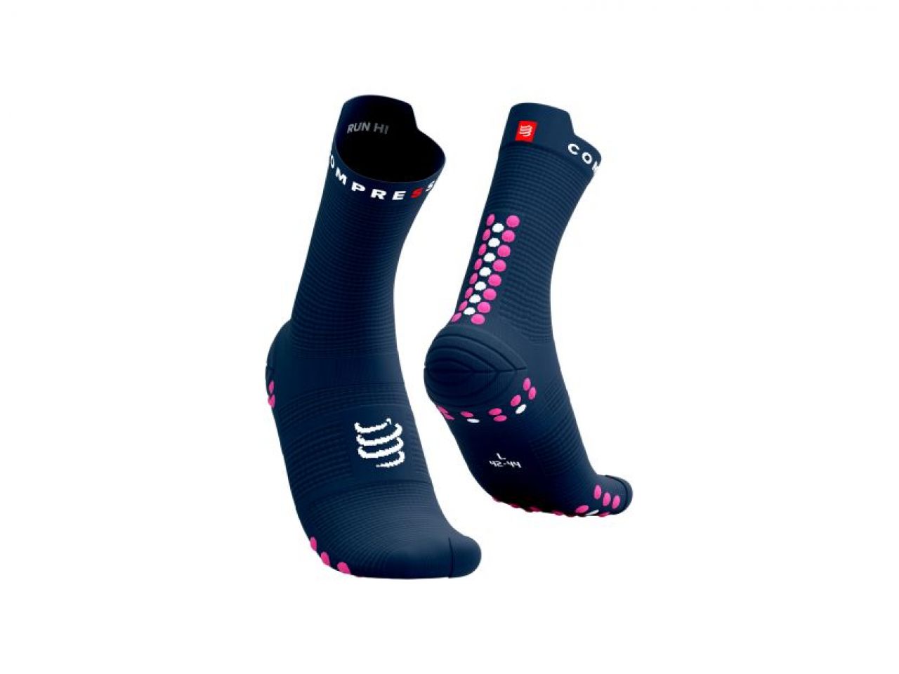 COMPRESSPORT PRO RACING SOCKS V4.0 RUN HIGH MOOD INDIGO  Chaussettes running
