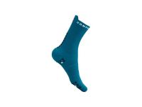 COMPRESSPORT PRO RACING SOCKS V4.0 RUN HIGH MOSAIC BLUE  Chaussettes running pas cher