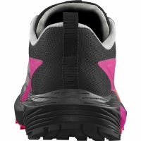 SALOMON SENSE RIDE 5 BLACK ET PINK   Chaussures de trail pas cher