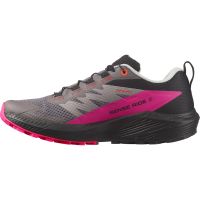 SALOMON SENSE RIDE 5 BLACK ET PINK   Chaussures de trail pas cher